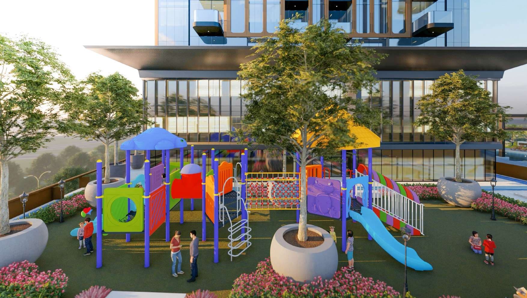 Seslia Tower amenity Kids Play Area in JVT (Jumeirah Village Triangle), Dubai, by Tiger Group