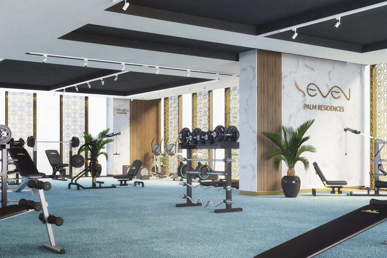 Seven Palm amenity Fully Equipped Gym - Palm Jumeirah, Dubai - by Seven Tides