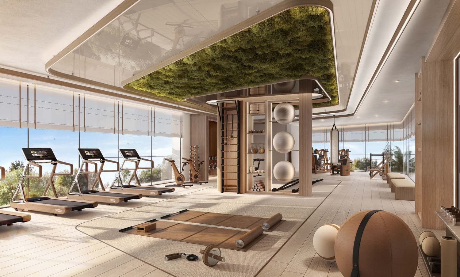 Sha Residence Emirates amenity Gym in Abu Dhabi, by IMKAN Properties