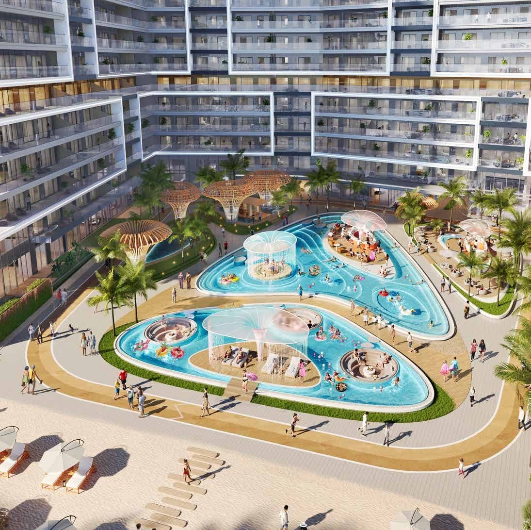 Shoreline amenity Running Track - Al Marjan Island, Dubai - by DAMAC