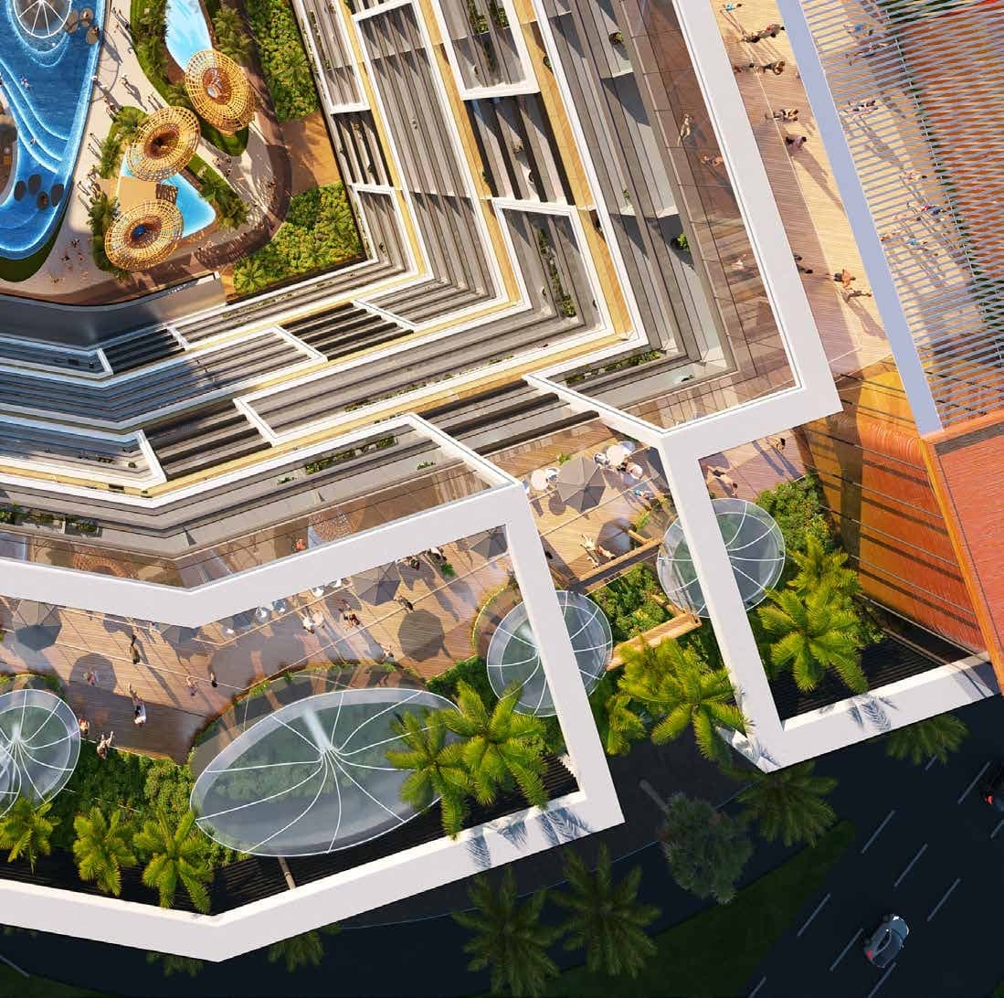 Shoreline amenity Zen Garden - Al Marjan Island, Dubai - by DAMAC