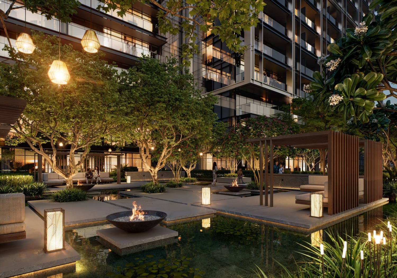 Sierra by Iman amenity Aqua Gardens in Dubai Motor City, Dubai, by Iman Developers