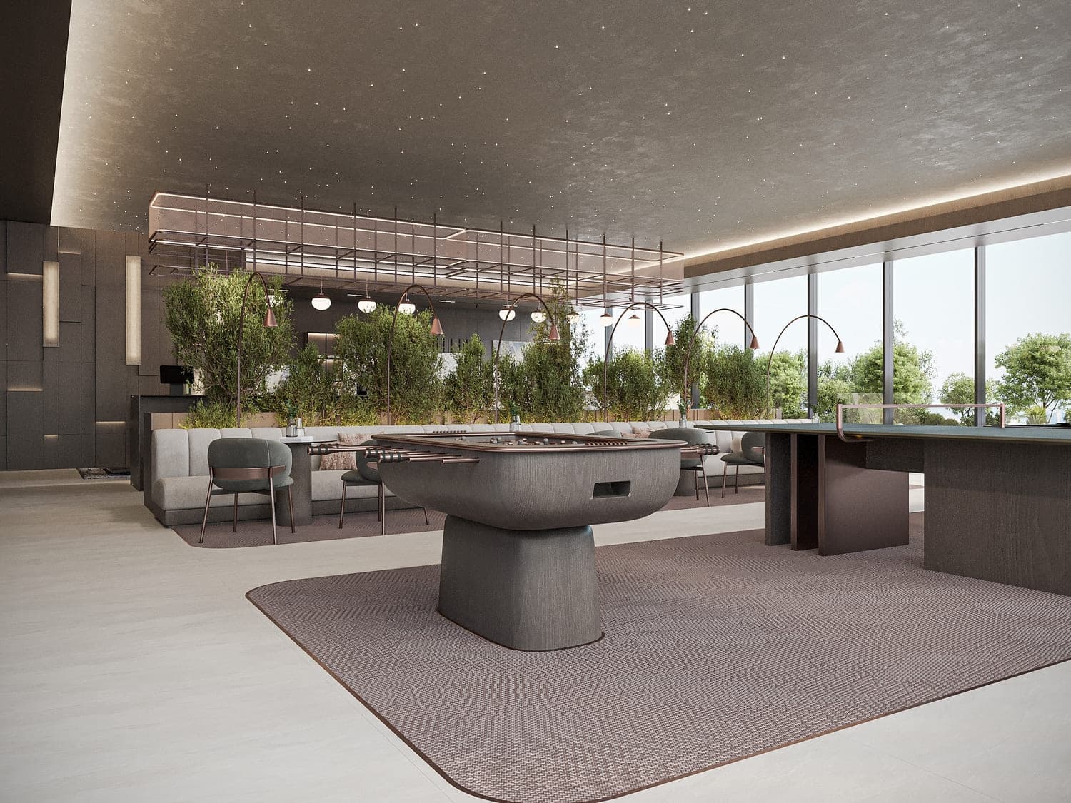 Sierra by Iman amenity Clubhouse - Dubai Motor City, Dubai - by Iman Developers