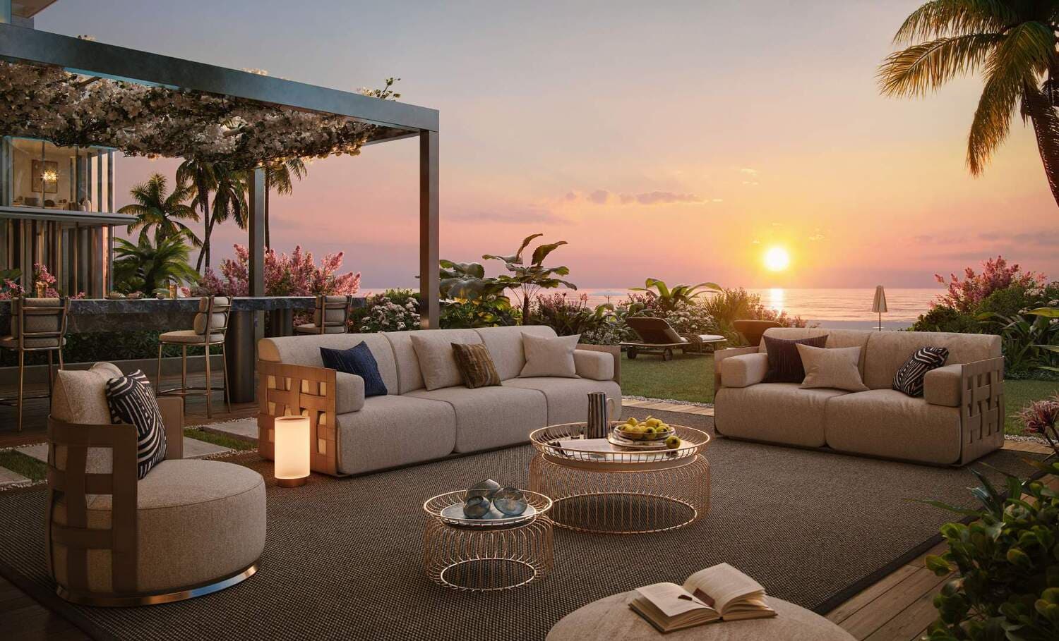 Silena Residences amenity Rooftop Lounges in Dubai Islands, Dubai, by Avenew Development