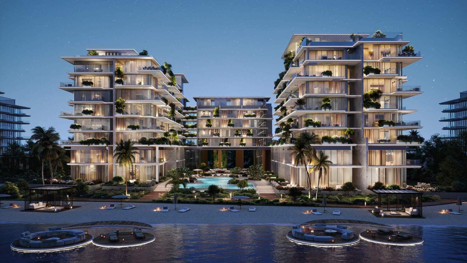 Silena Residences exterior view - Dubai Islands, Dubai - by Avenew Development