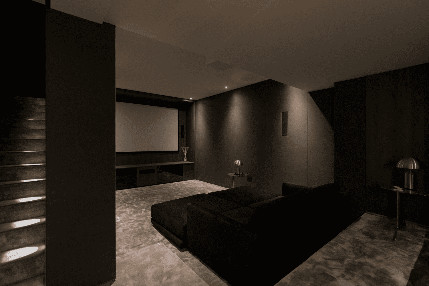 Silk Leaf 4 amenity Cinema Room - Al Barari, Dubai - by Range Developments