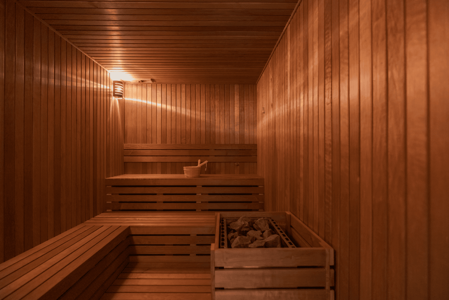 Silk Leaf 4 amenity Sauna - Al Barari, Dubai - by Range Developments