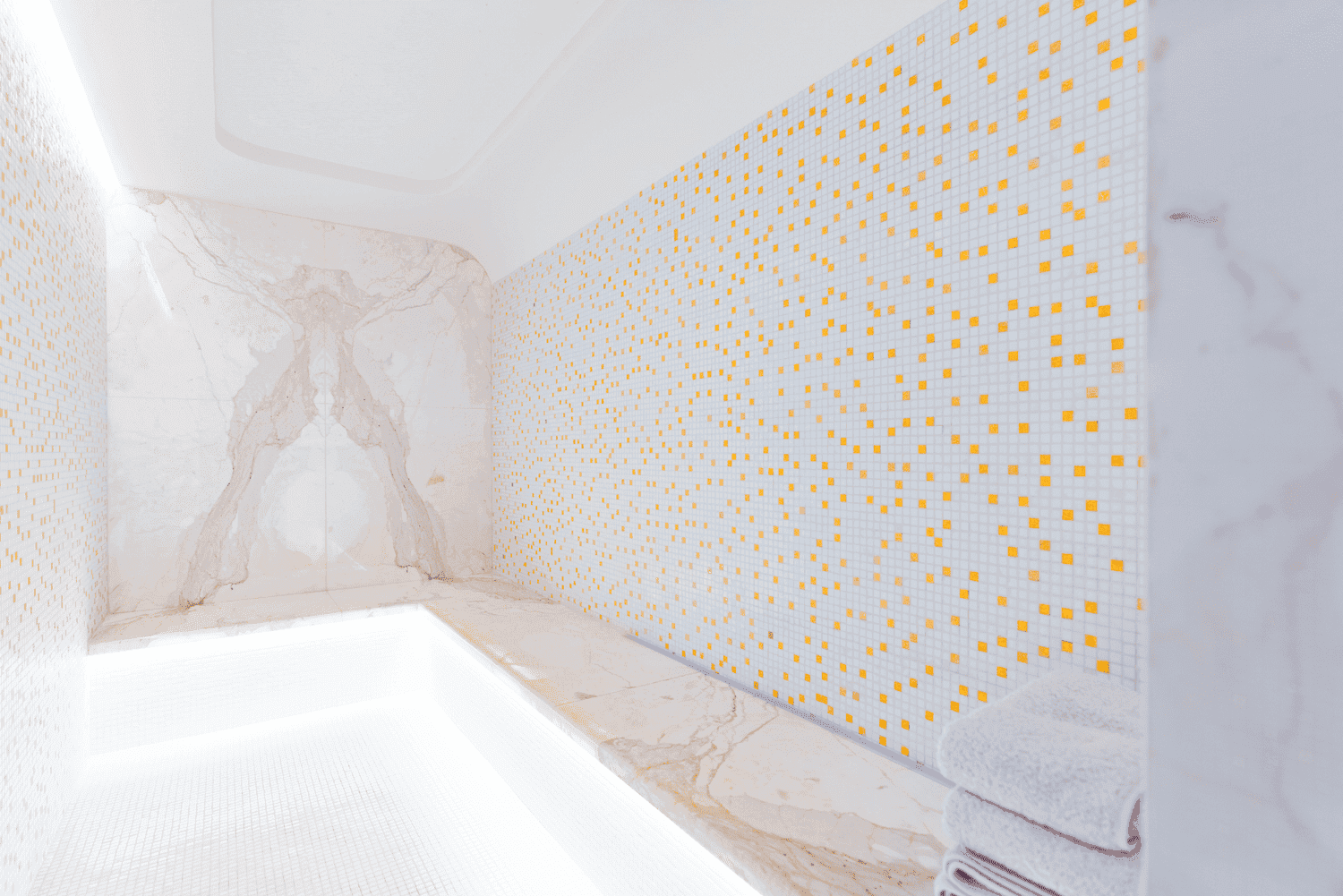 Silk Leaf 4 amenity Steam Room - Al Barari, Dubai - by Range Developments