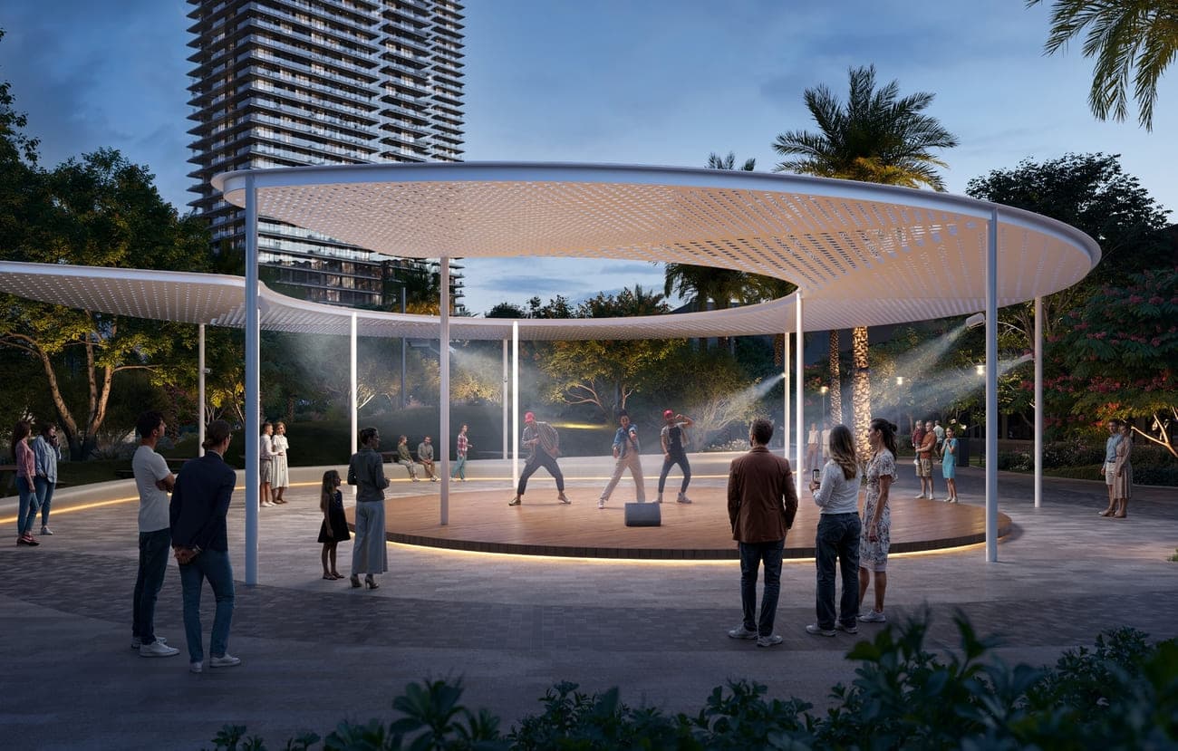 Silva Dubai Creek Harbour amenity Social Hub - Green Gate at Dubai Creek Harbour, Dubai - by Emaar