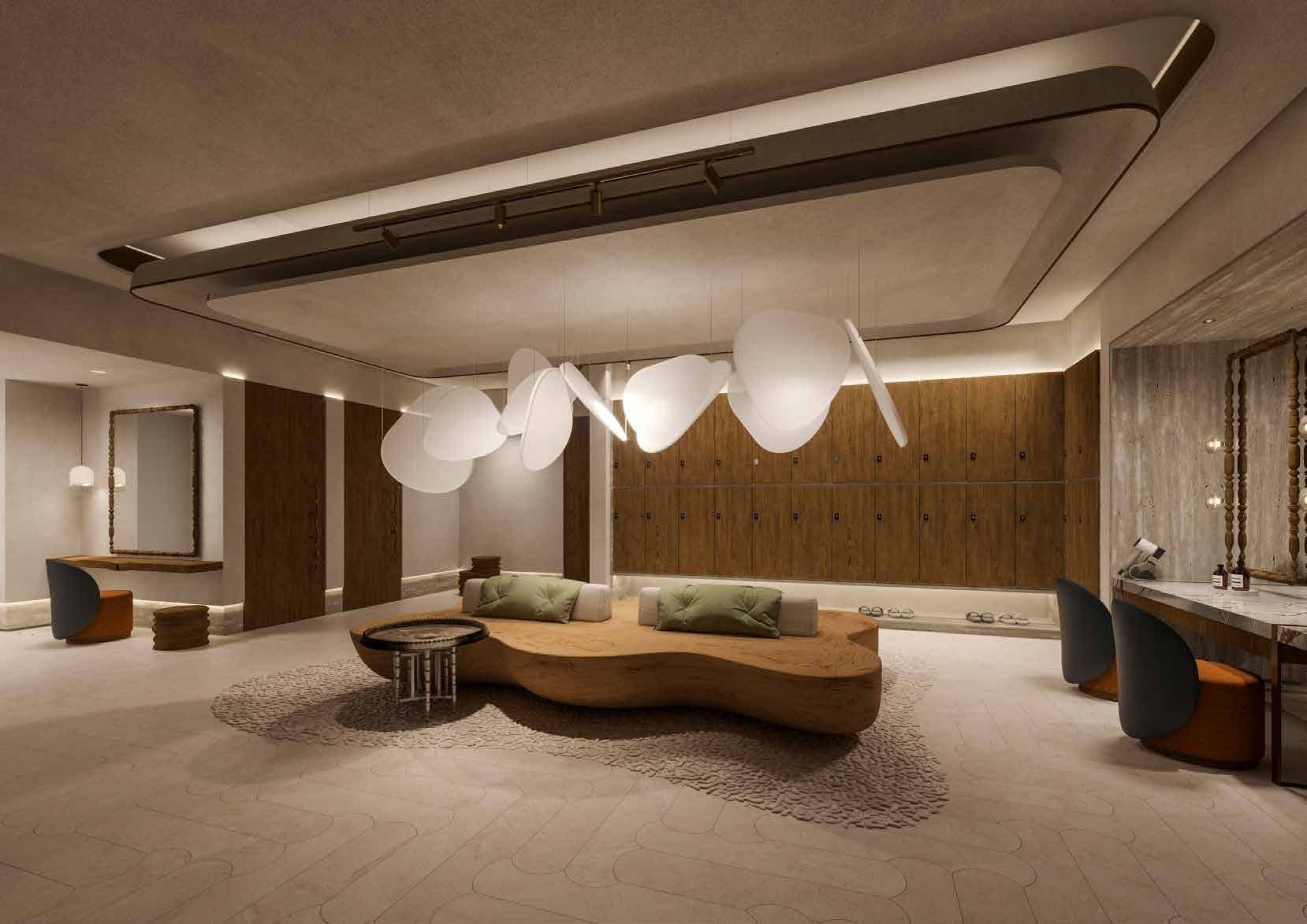 Six Senses amenity Club Lounge in Palm Jumeirah, Dubai, by Select Group