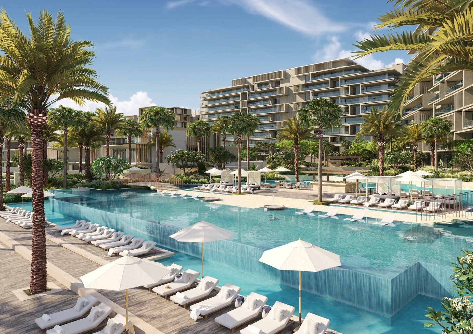 Six Senses amenity Swimming Pool in Palm Jumeirah, Dubai, by Select Group