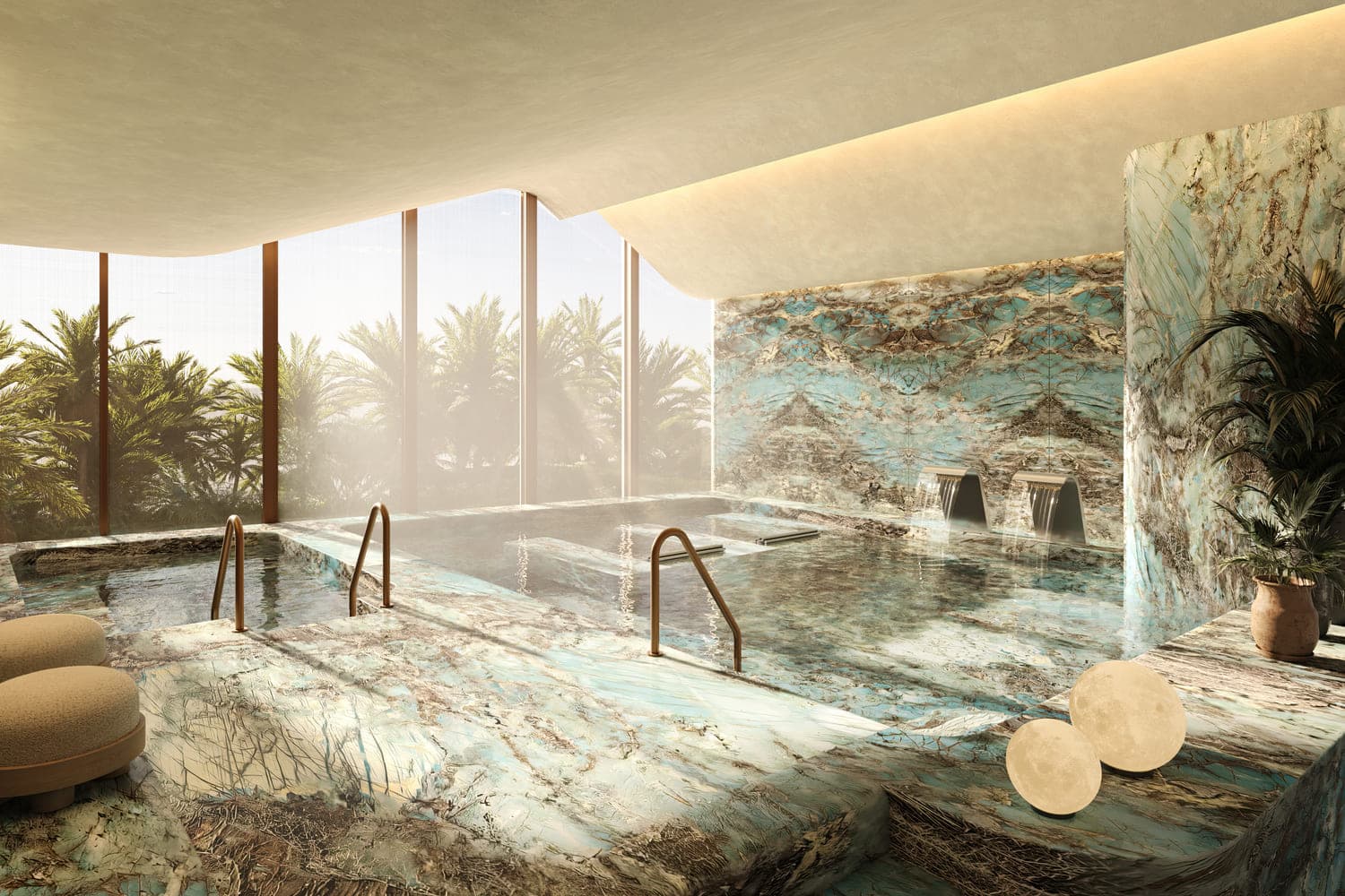 Six Senses Residence amenity Massage Pool - Dubai Marina, Dubai - by Select Group
