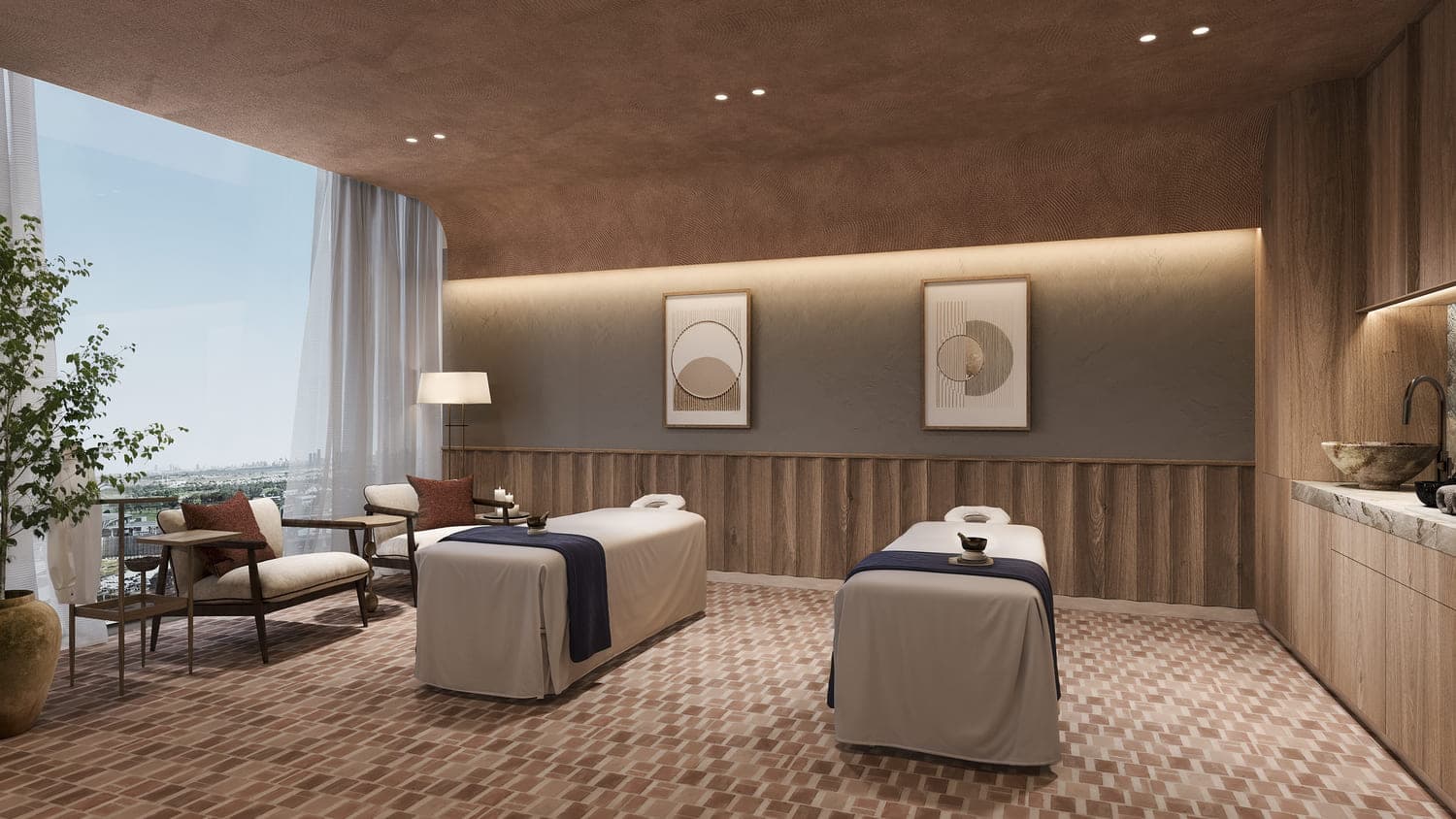 Six Senses Residence amenity Treatment Room - Dubai Marina, Dubai - by Select Group