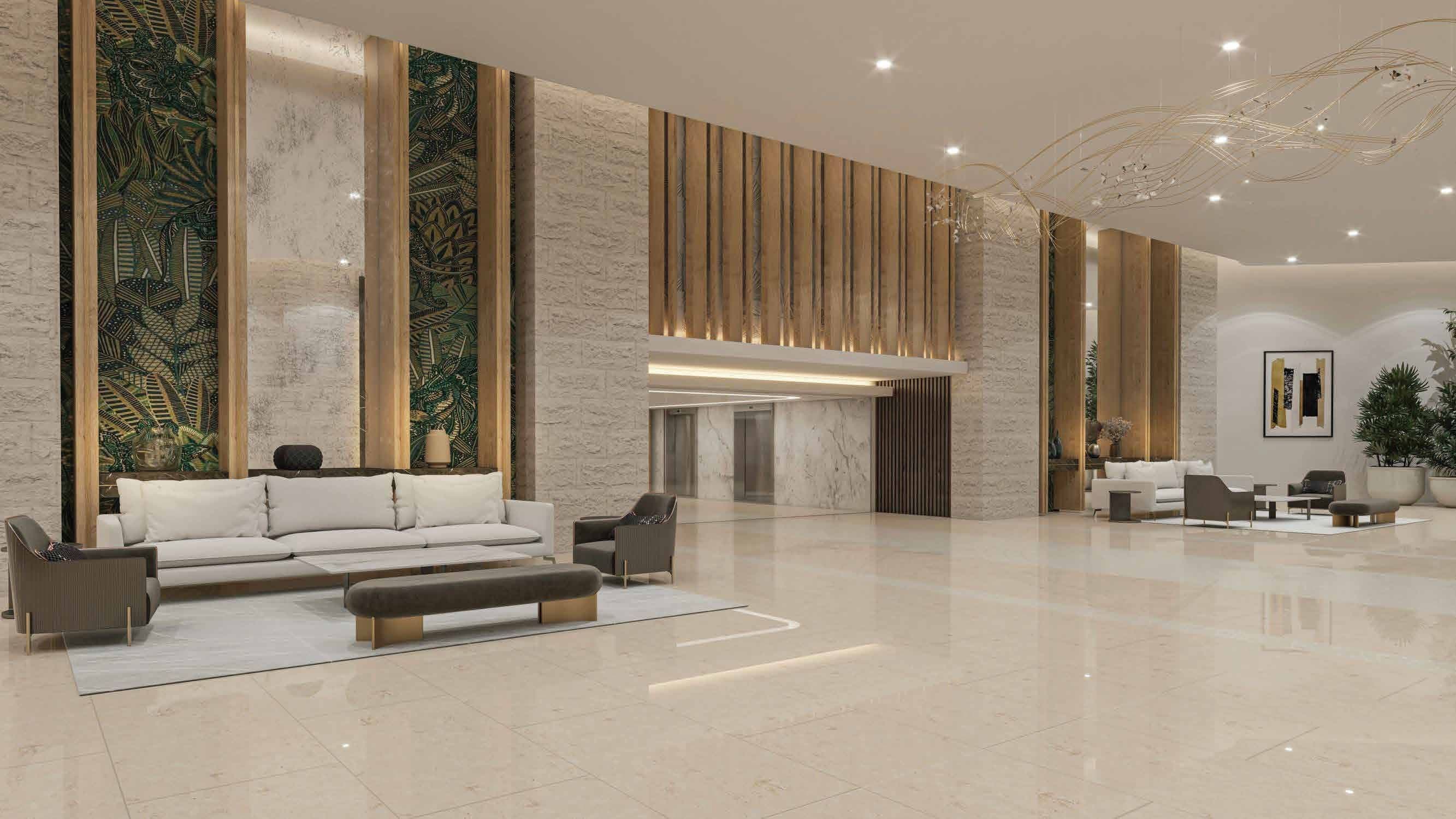 Sky Gardens amenity Lounge Area - DIFC (Dubai International Financial Center), Dubai - by Mazaya Holding Company