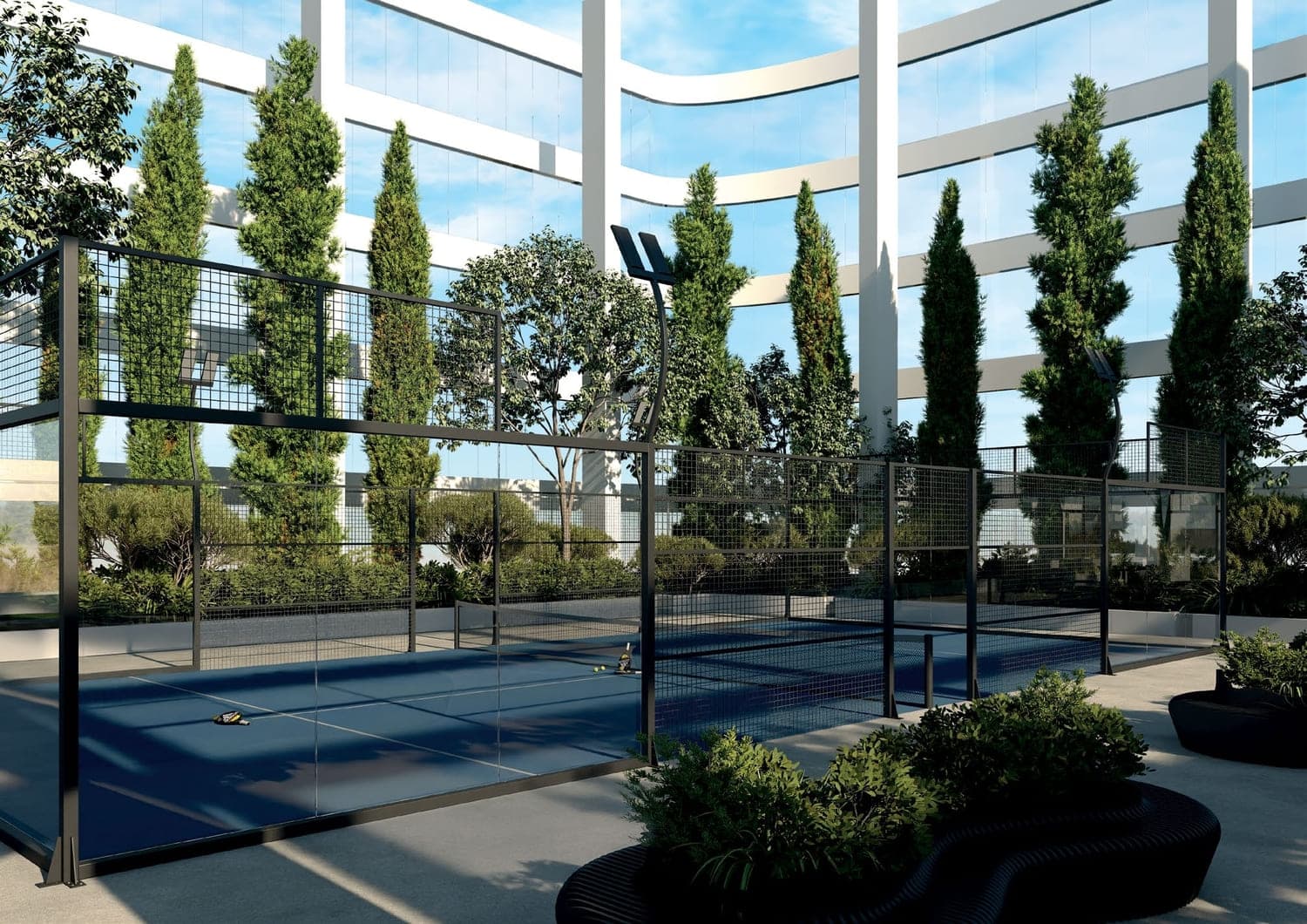 Sky Hills Astra amenity Padel Court - Dubai Science Park, Dubai - by HRE Development