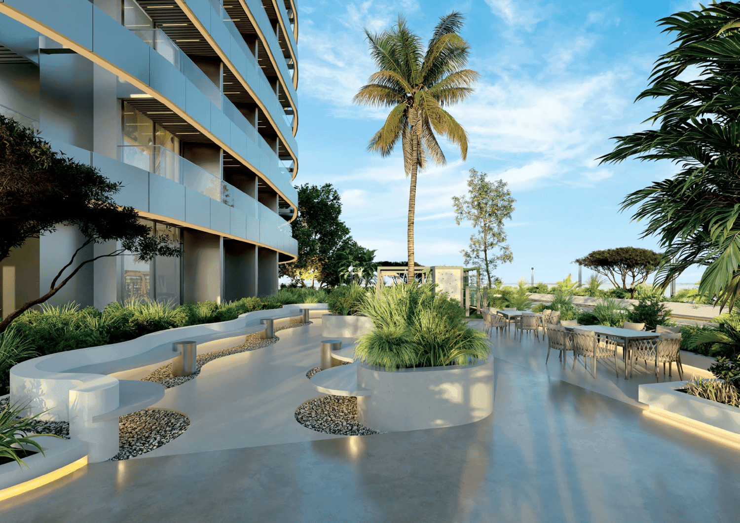 Sky Hills Astra amenity Sitting Area - Dubai Science Park, Dubai - by HRE Development
