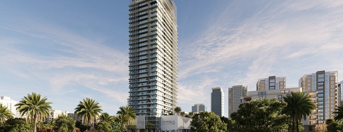 Sky Hills Residence 2 exterior view - JVC (Jumeirah Village Circle), Dubai - by HRE Development