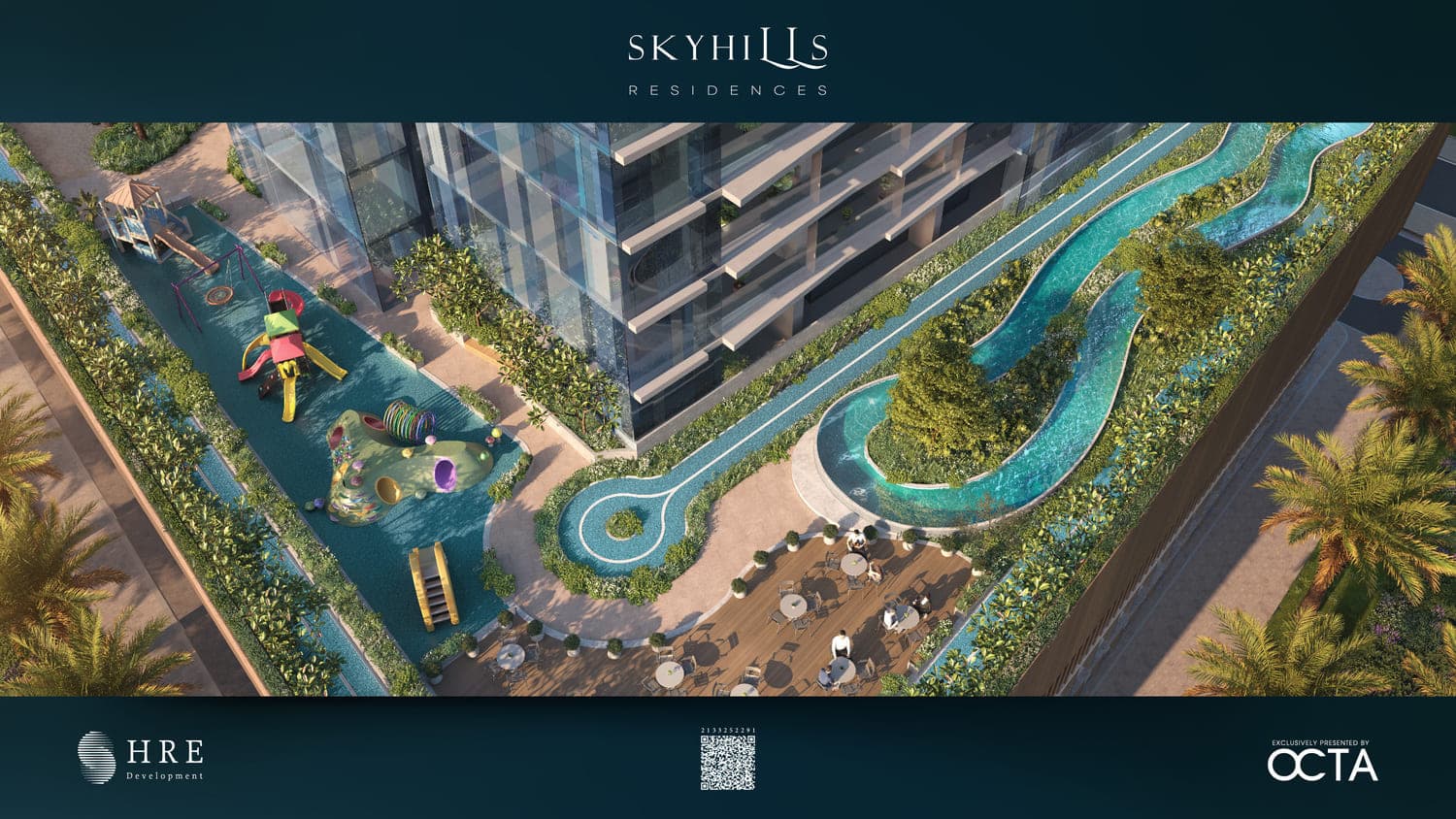 Sky Hills Residence amenity Jogging Track - Dubai Science Park, Dubai - by HRE Development