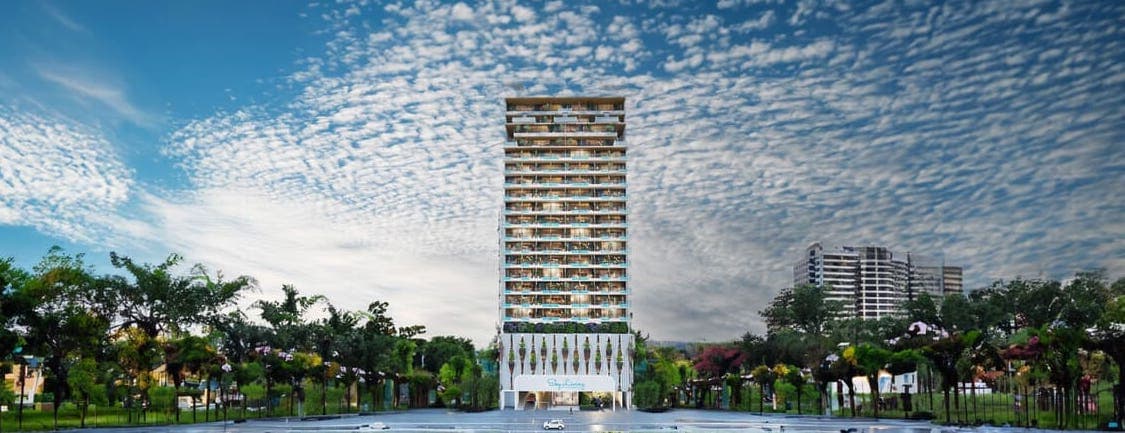 Sky Living exterior view - JVC (Jumeirah Village Circle), Dubai - by Peace Homes Development