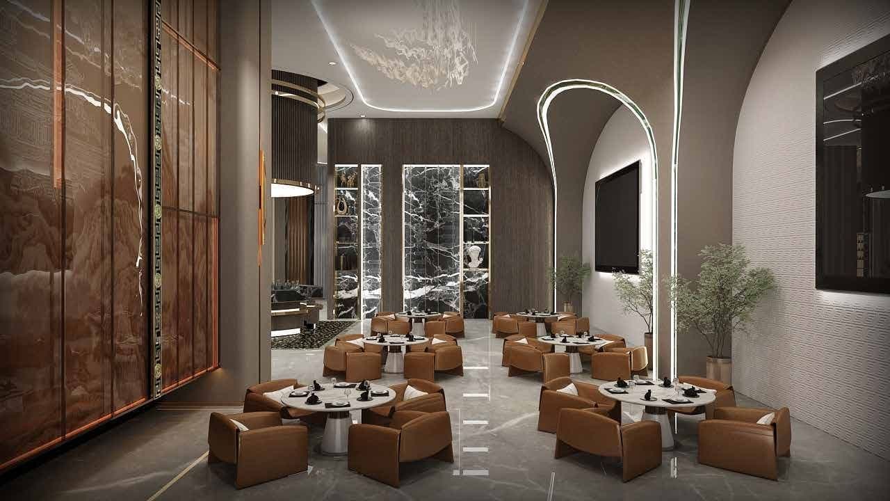 Sky Suites amenity Dining Outlets - JVC (Jumeirah Village Circle), Dubai - by Peace Homes Development