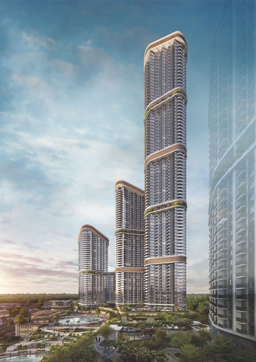 Skyscape exterior view - Sobha Hartland 2, Dubai - by Sobha