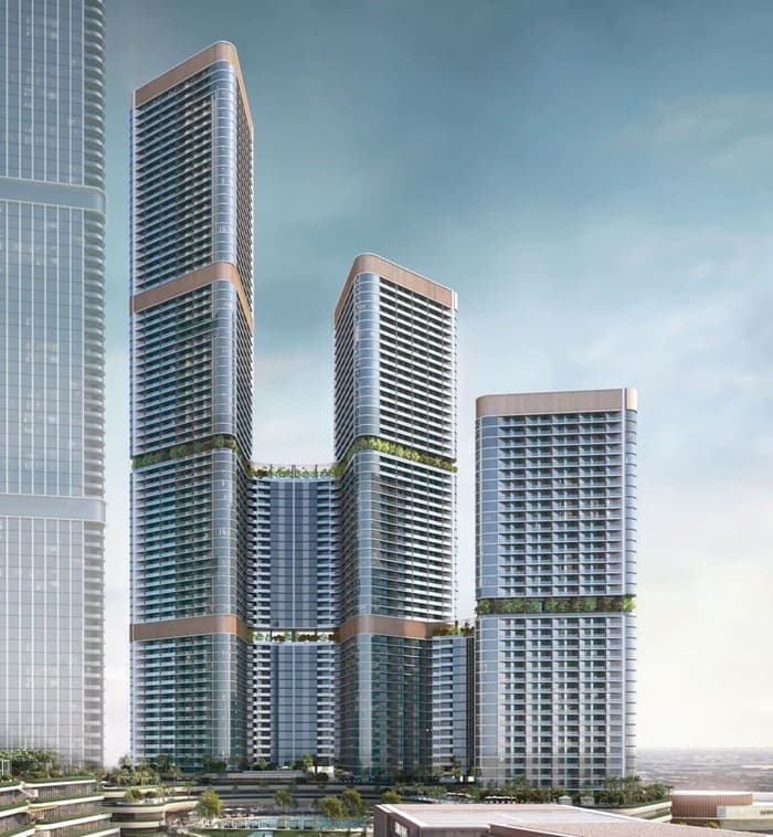 Skyvue Solair exterior view - Sobha Hartland 2, Dubai - by Sobha