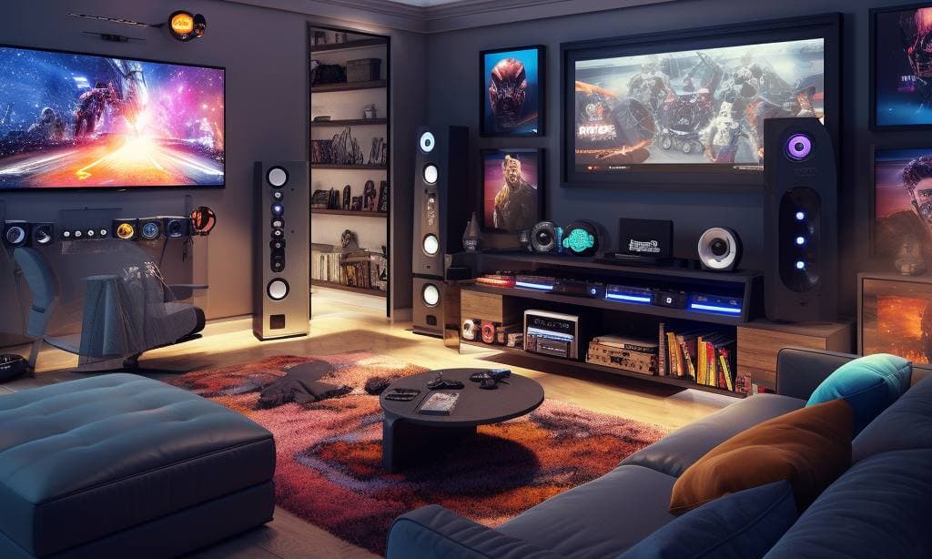 Skyvue Spectra amenity Indoor Video Game Room - Sobha Hartland 2, Dubai - by Sobha