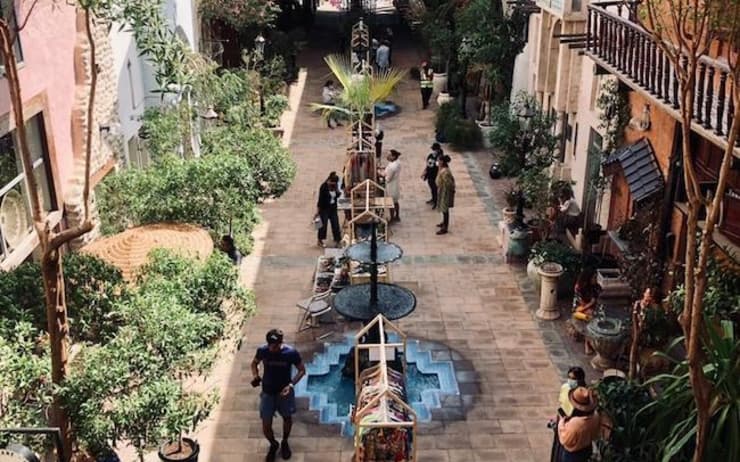 Sobha One amenity Courtyard in Ras Al Khor, Dubai