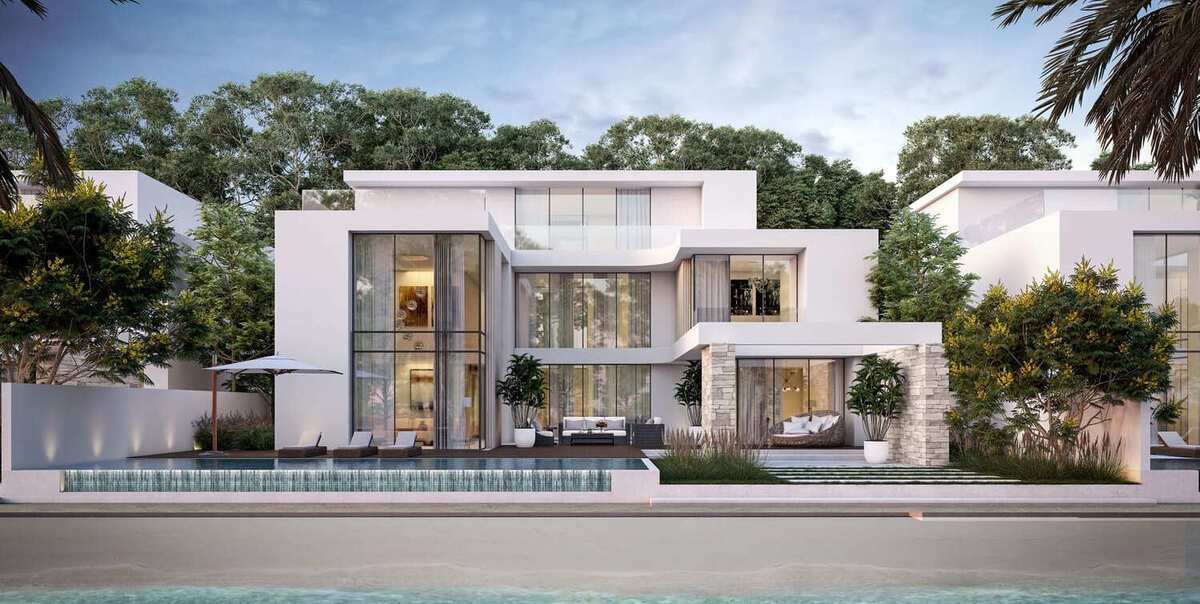 Sobha Siniya Island Villas Phases 1 and 2 exterior view - Siniya Island, Dubai - by Sobha