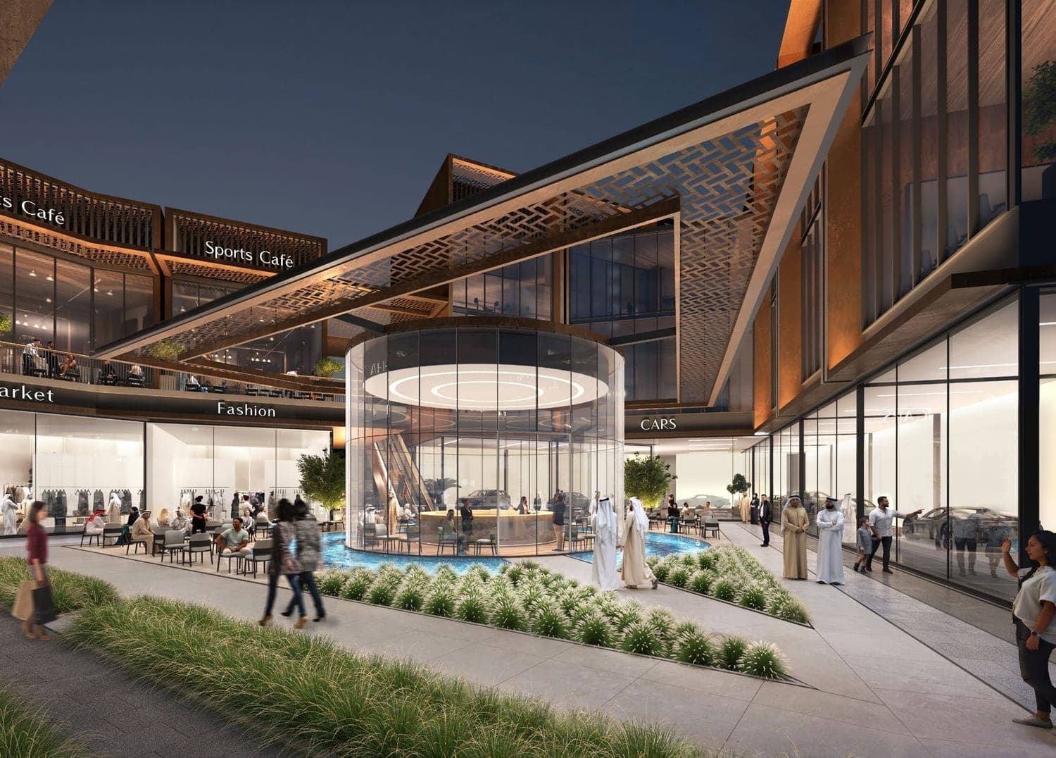 Sobha Solis amenity Retail - Dubai Motor City, Dubai - by Sobha