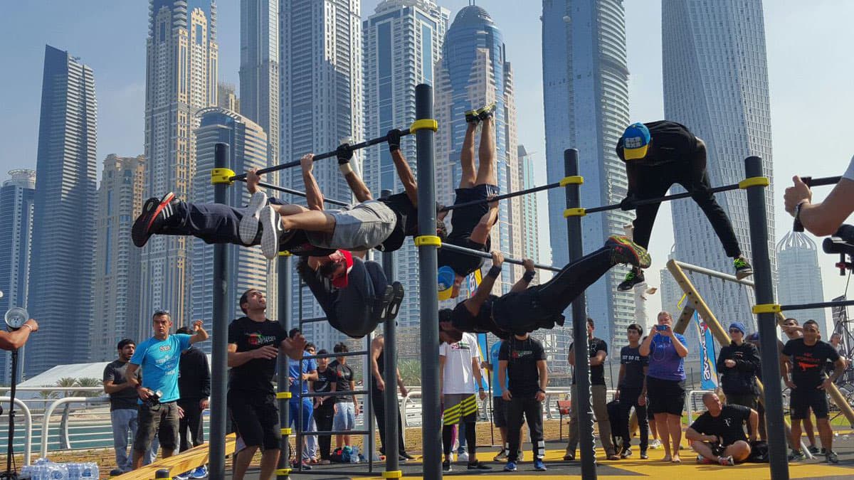 Sobha Verde amenity Outdoor Gymnasium / Yoga in JLT (Jumeirah Lake Towers), Dubai