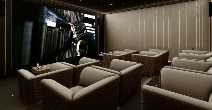 Society House amenity Private Cinema - Downtown Dubai, Dubai - by Invest Group Overseas (IGO)