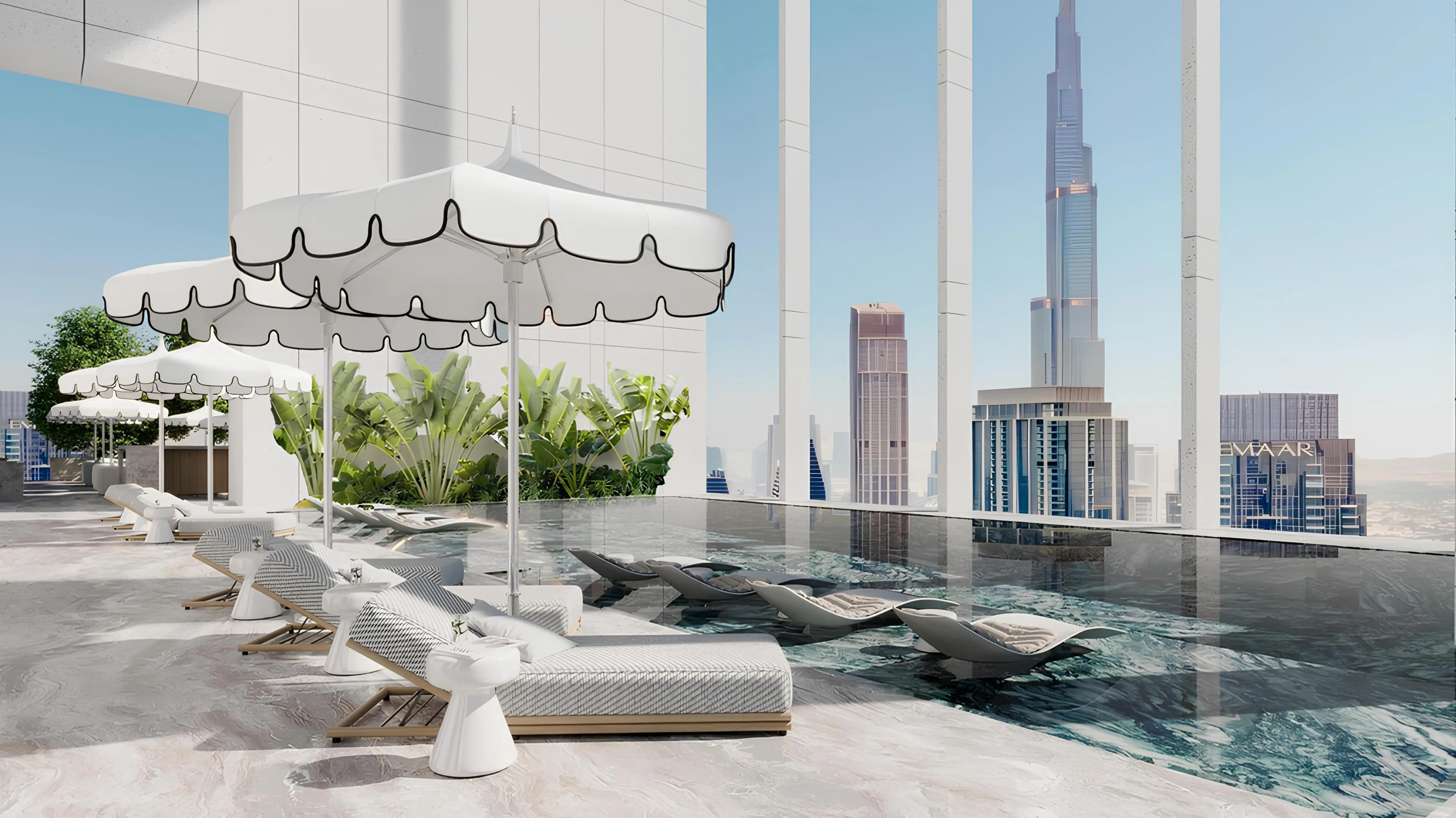 Sofitel Branded Residences amenity Infinity Pool - Downtown Dubai, Dubai - by CITYVIEW