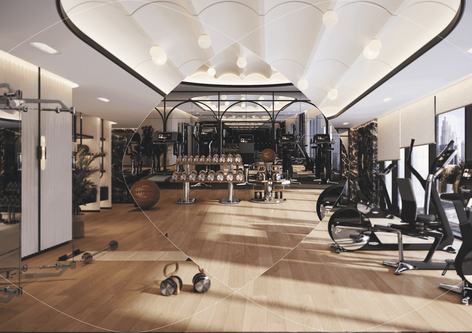 Sofitel Residences amenity Gym - Downtown Dubai, Dubai - by Azha Development