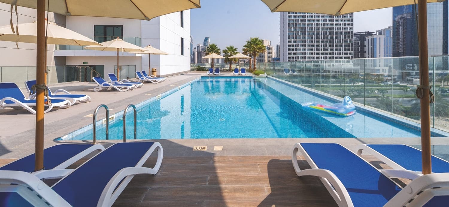 SOL Bay amenity Swimming Pool - Business Bay, Dubai - by SOL Properties