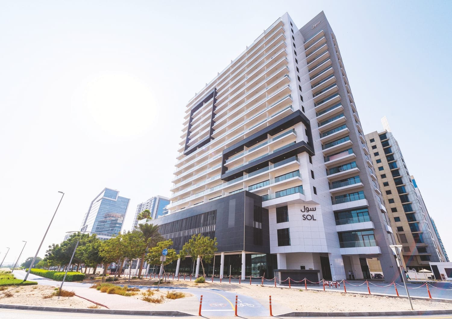 SOL Bay exterior view - Business Bay, Dubai - by SOL Properties