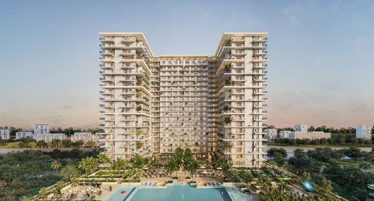 Sol Levante exterior view - JVT (Jumeirah Village Triangle), Dubai - by SOL Properties
