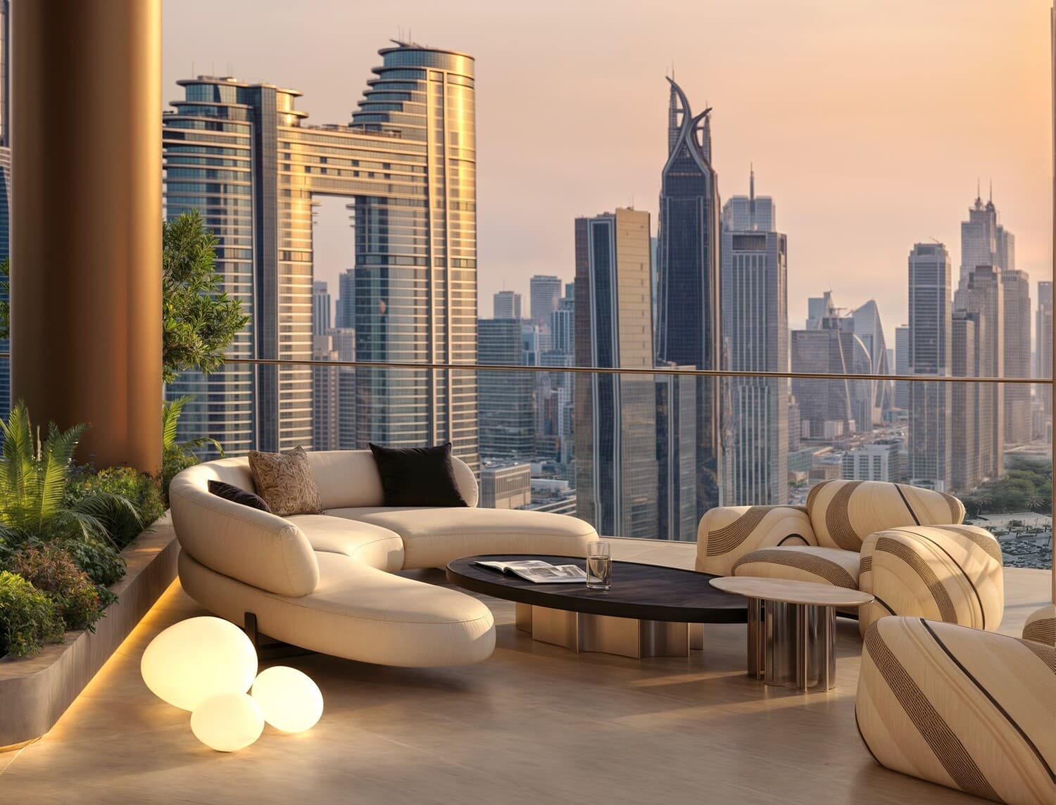 Sol Luxe amenity Viewing Terrace - City Walk, Dubai - by SOL Properties