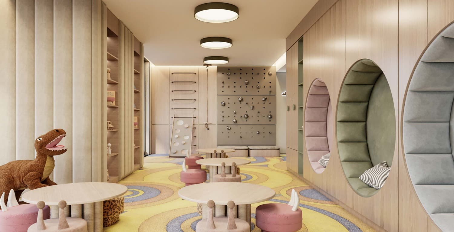 Sola Residences amenity Kids Play Area - Jebel Ali Village, Dubai - by Centurion