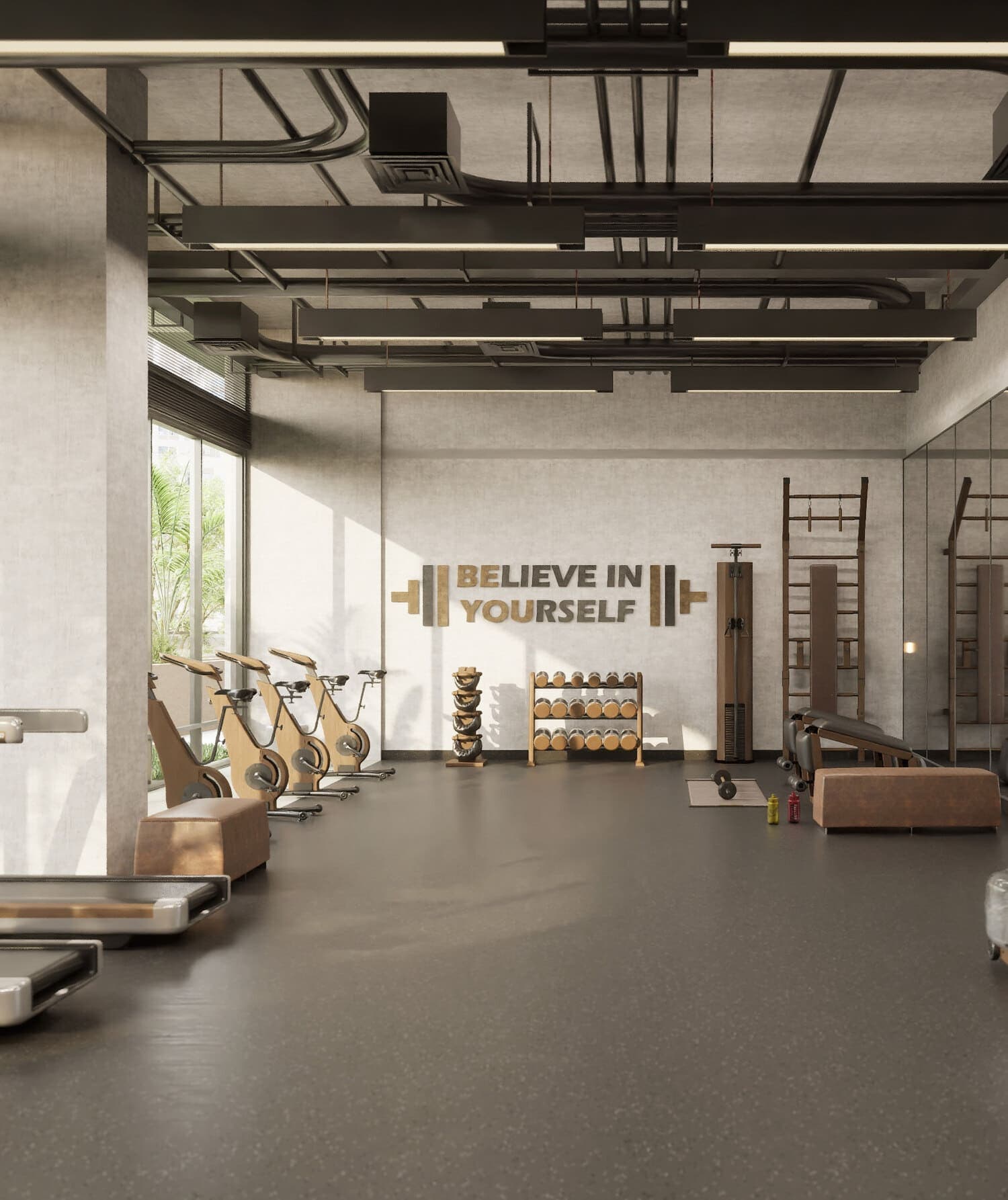 Solanki One amenity Gym - Dubailand Residence Complex, Dubai - by Solanki Realty
