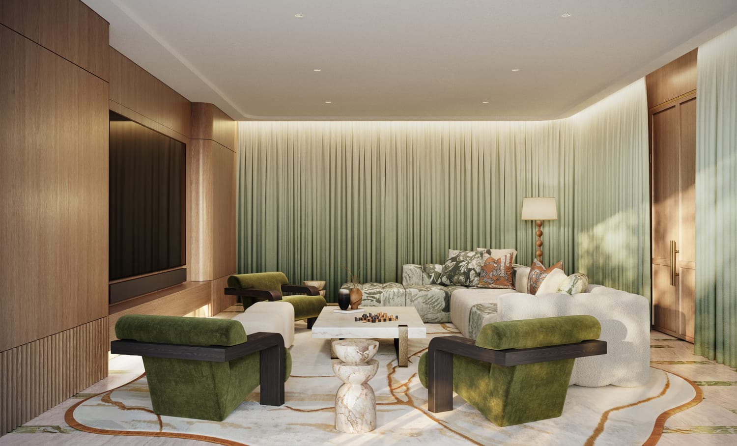 Solaya amenity Private Cinema in Port De La Mer, Dubai, by Meraas