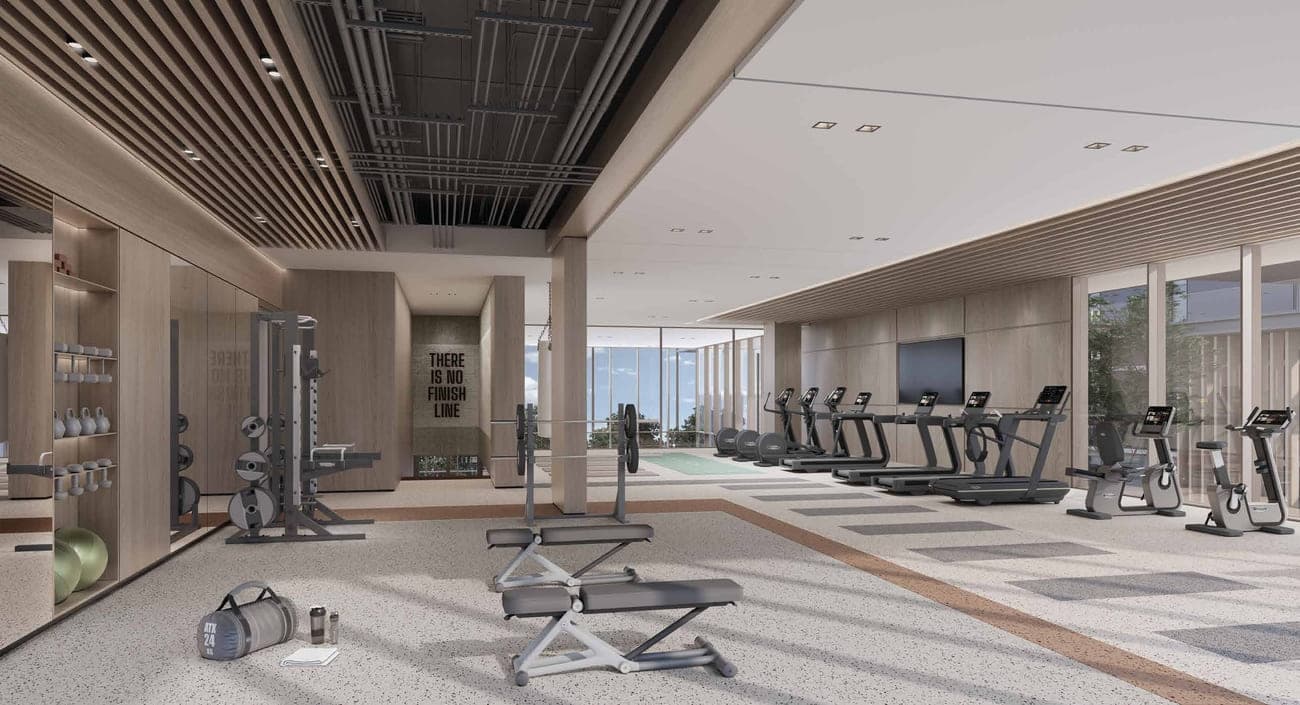 Solea by Taraf Holding amenity Gymnasium - Al Saadiyat island, Dubai - by Taraf Holding