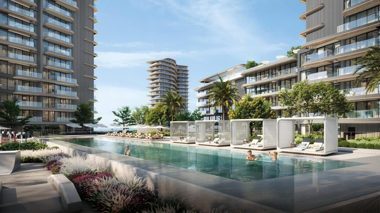 Solera Downtown Mina amenity 40 M. Infinity Edge Lap Pool - Mina Al Arab, Dubai - by RAK Properties