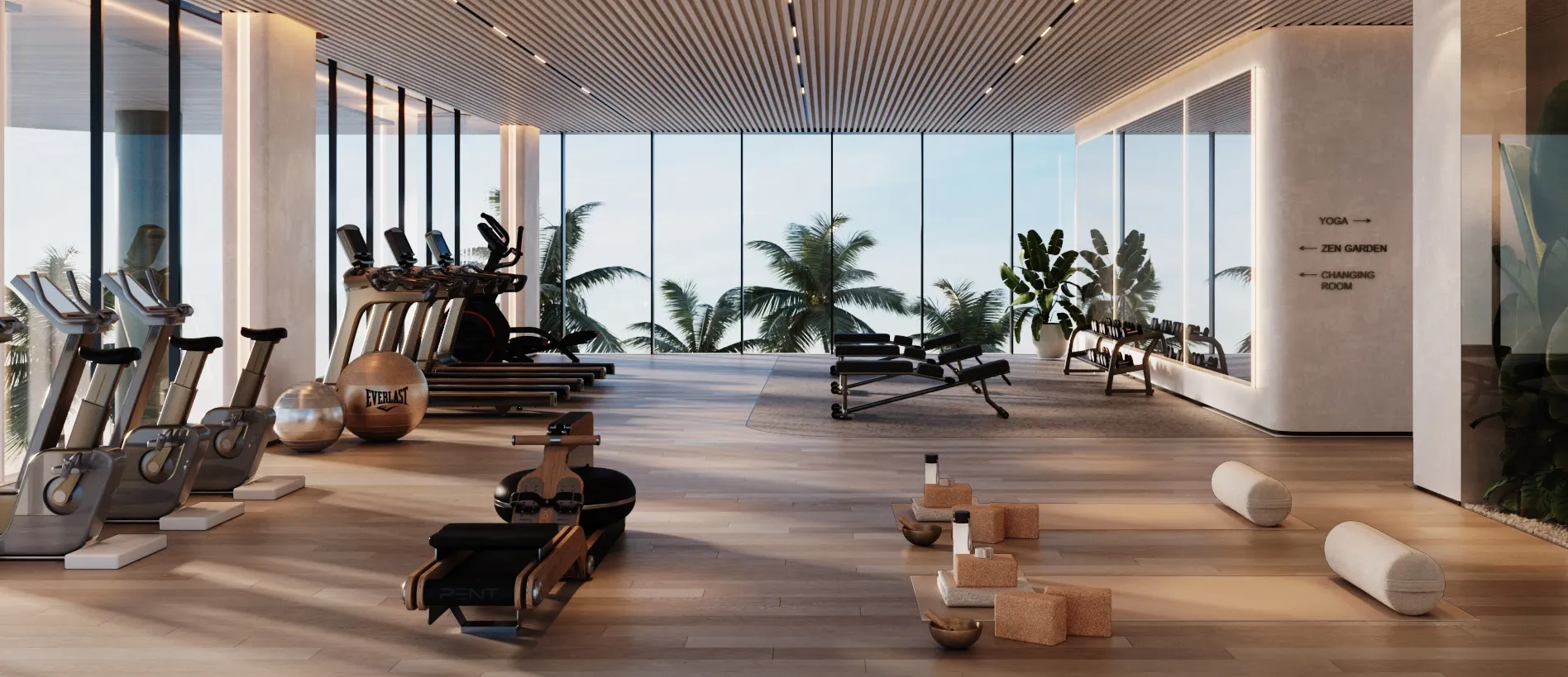Soléva Beach Residences amenity Gym - Al Marjan Island, Dubai - by Al Huzaifa Properties