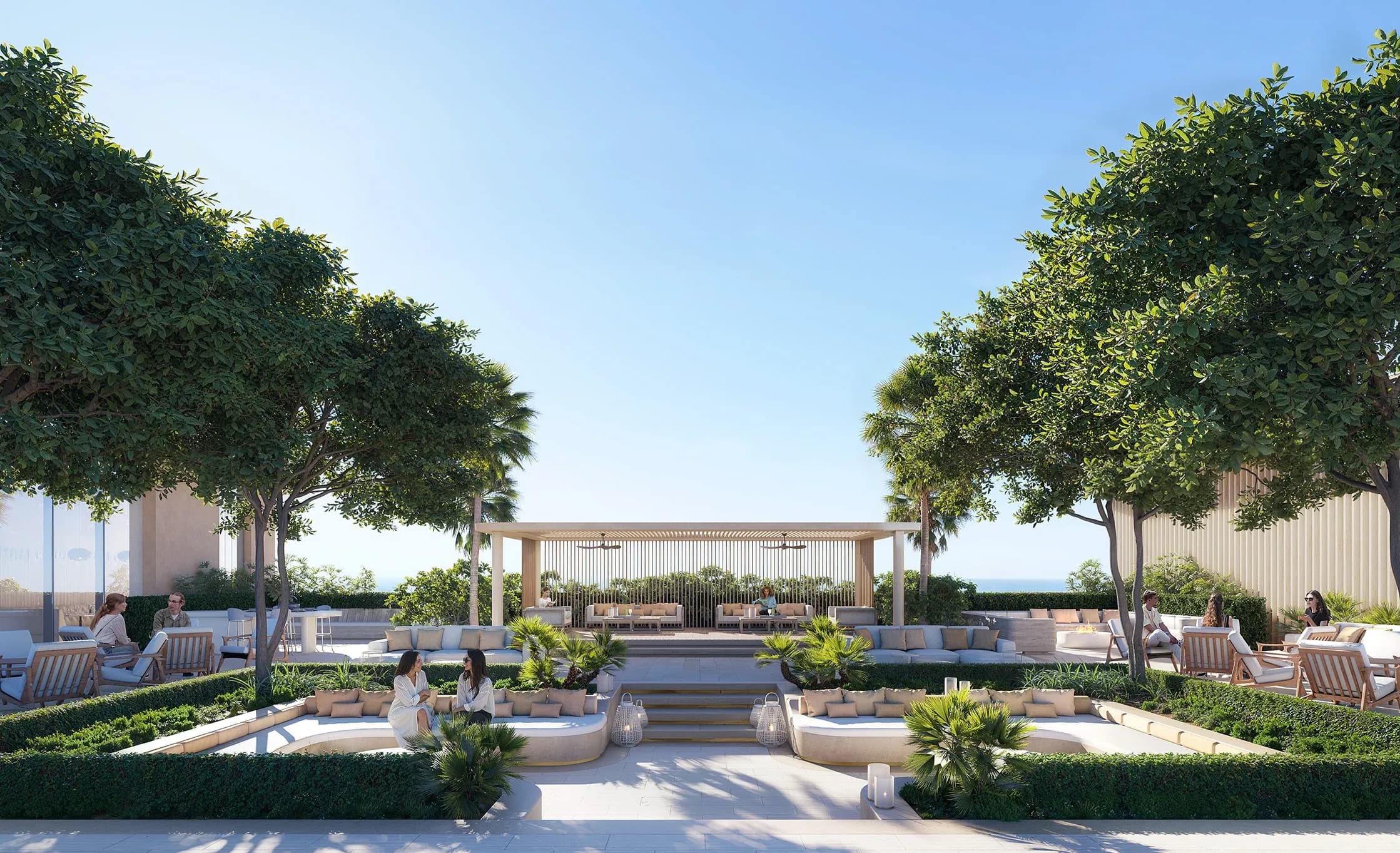 Soléva Beach Residences amenity Sky Pavilion - Al Marjan Island, Dubai - by Al Huzaifa Properties