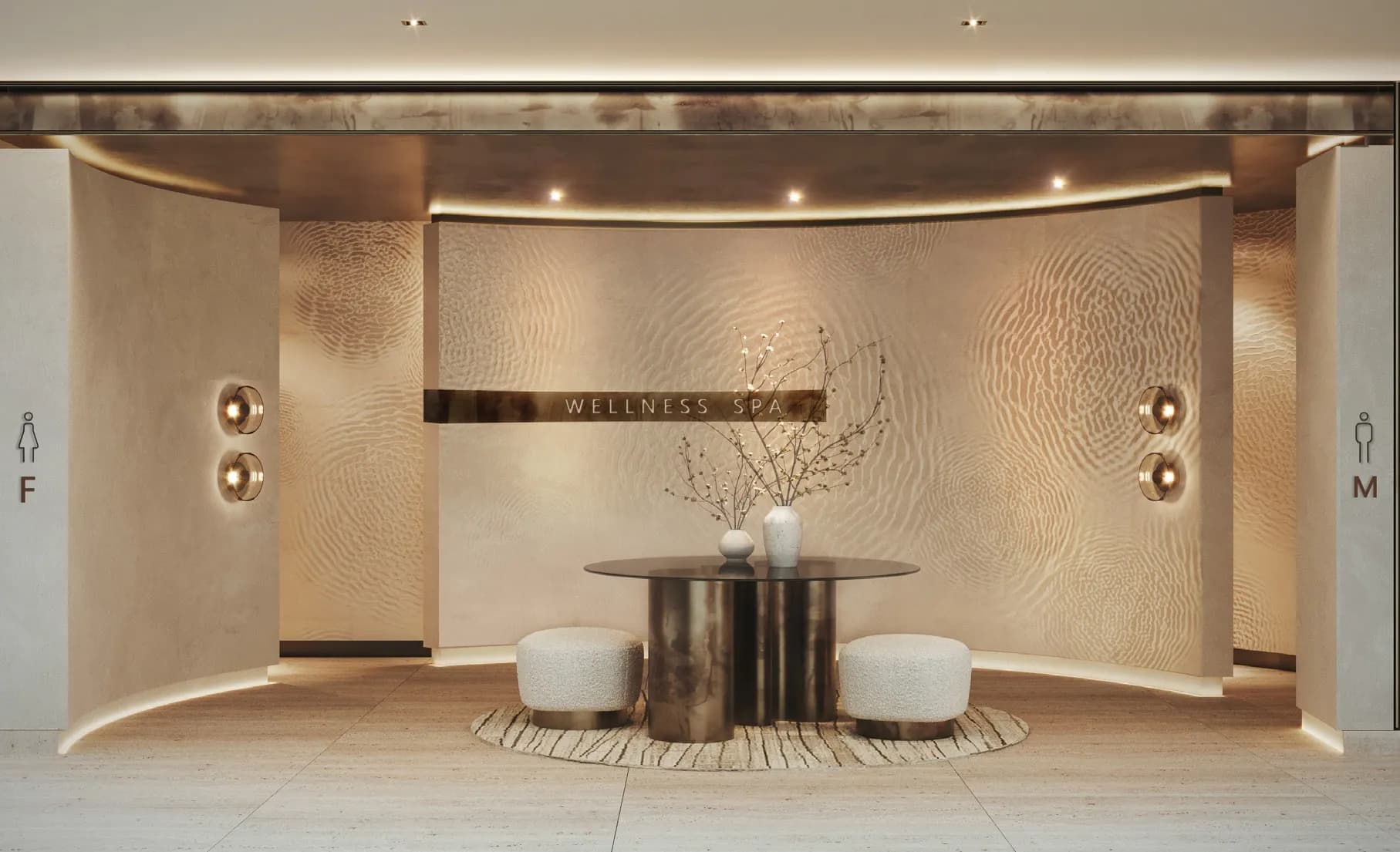Soléva Beach Residences amenity Wellness Lounge - Al Marjan Island, Dubai - by Al Huzaifa Properties