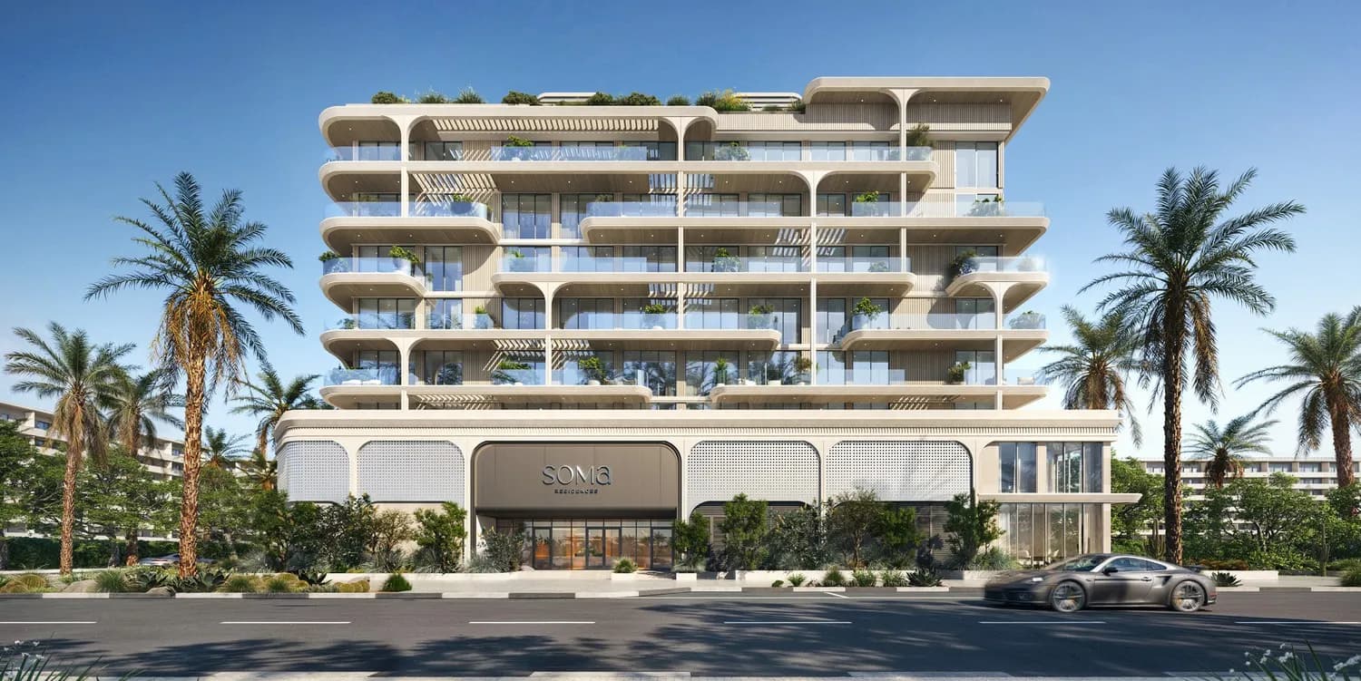 Soma Residences exterior view - Dubai Islands, Dubai - by Origami Development