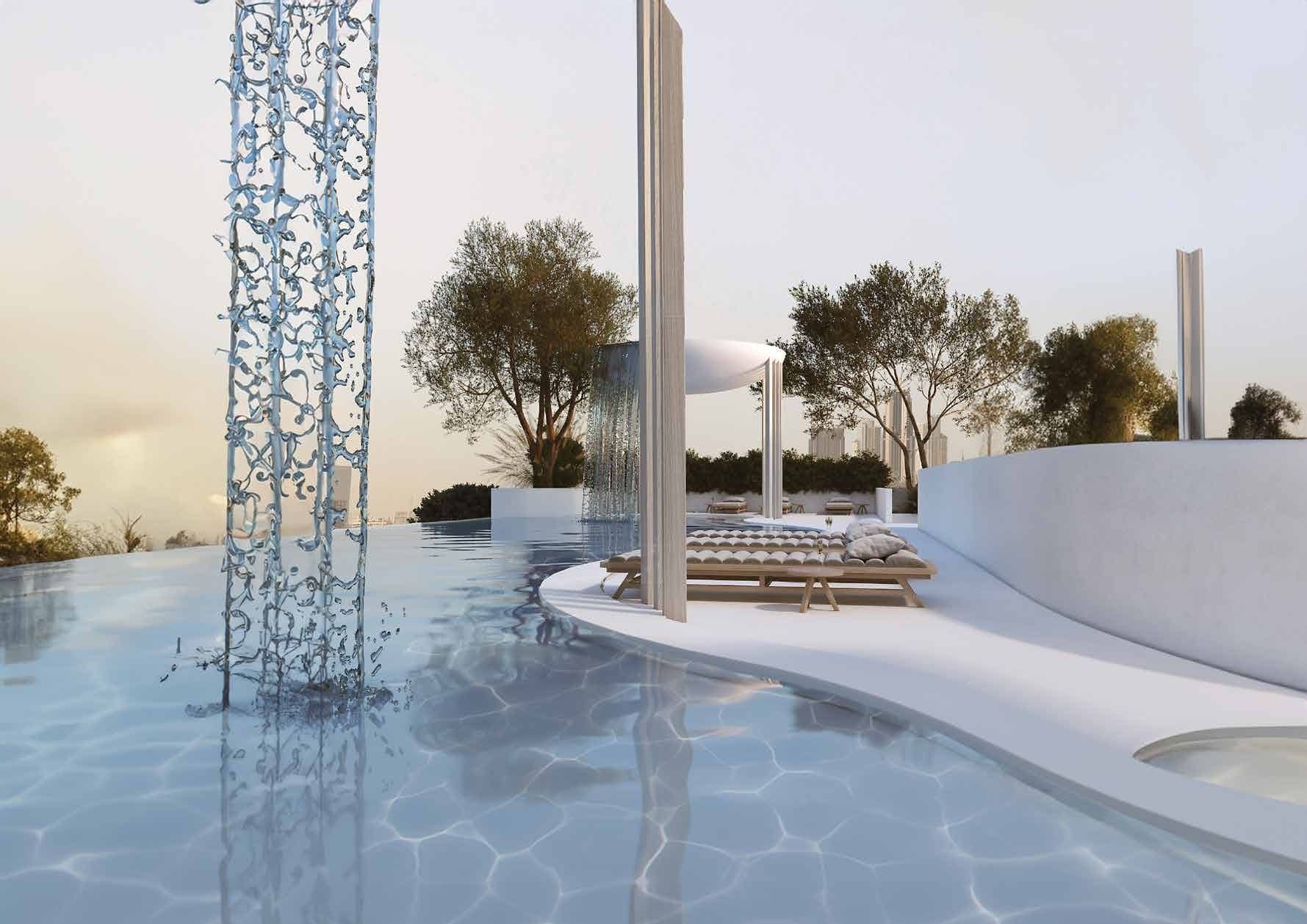 Sonate Residences amenity Infinity Pool - JVT (Jumeirah Village Triangle), Dubai - by Condor Group