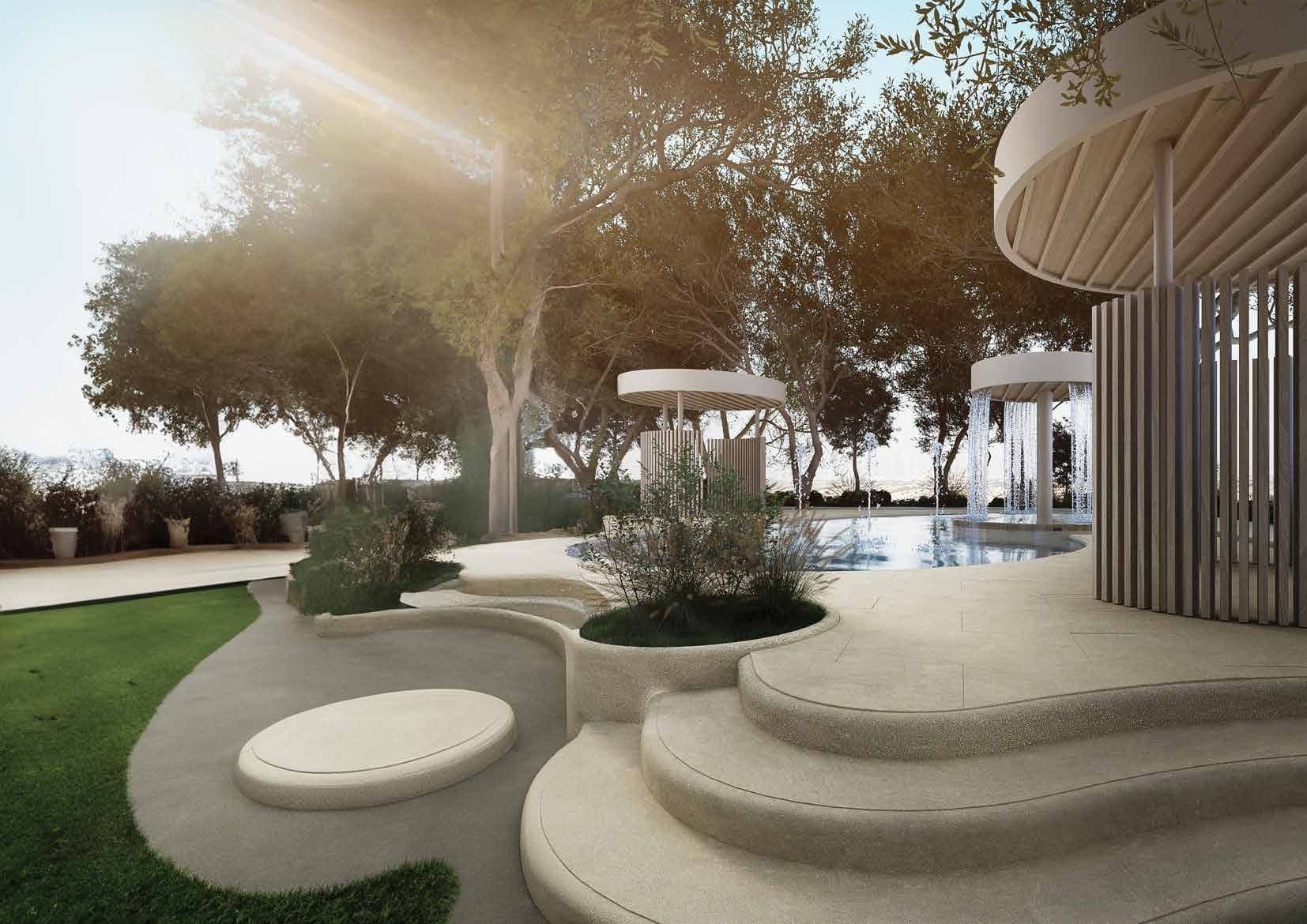 Sonate Residences amenity Zen Garden With Kids Pool - JVT (Jumeirah Village Triangle), Dubai - by Condor Group