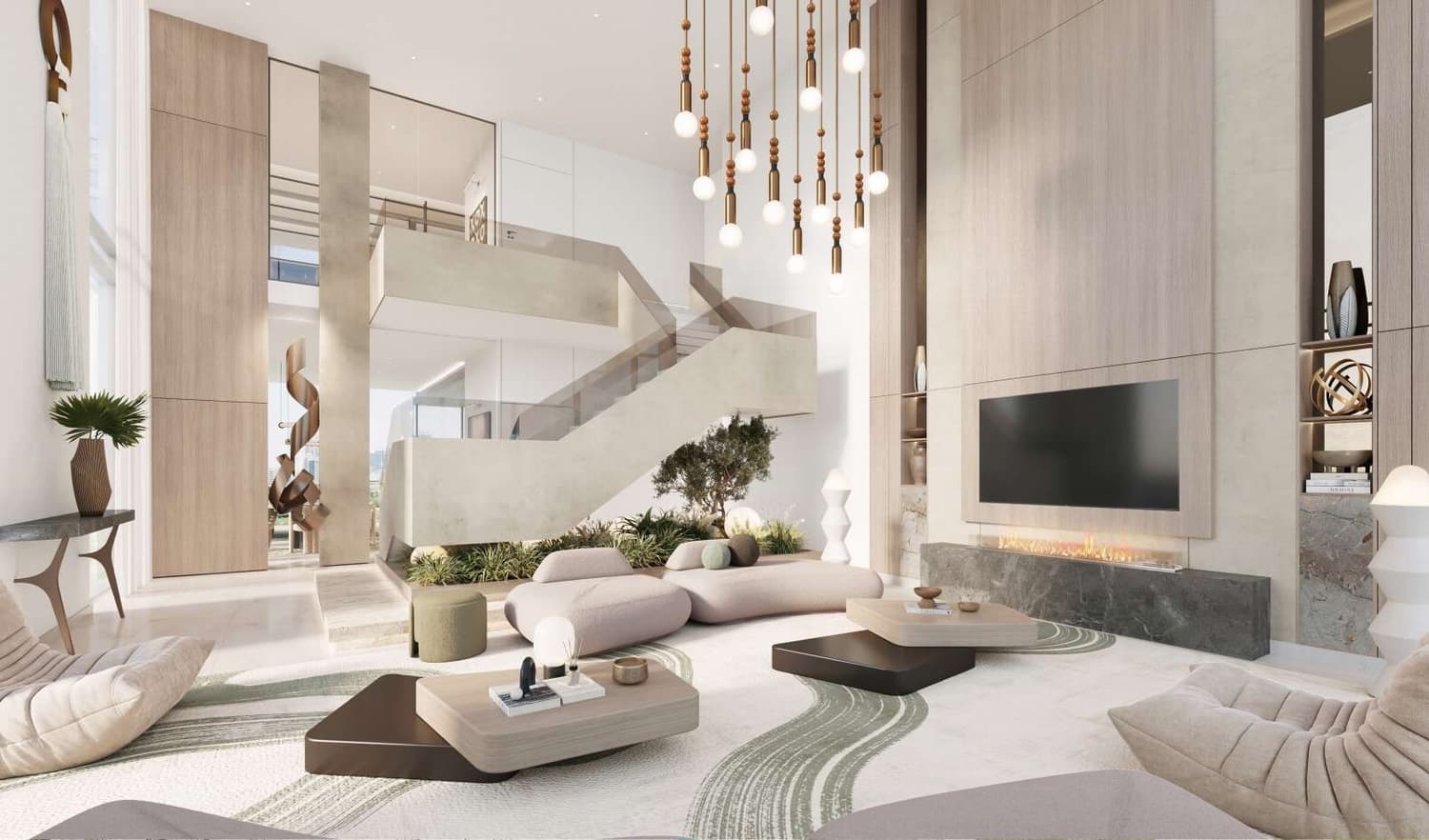 Soto Grande amenity Club Lounge in Al Jazeera Al Hamra, Ras Al Khaimah, by Ellington